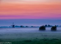 mist in Friesland